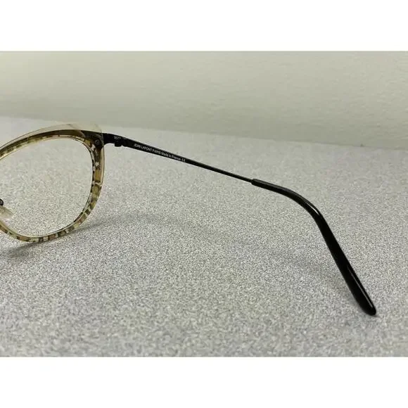 Jean Lafont Eyeglasses Brigitte 380 Leopard/Black Cat Eye Frame France 52-18 134